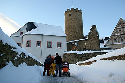 Burg Scharfenstein im Erzgebirge