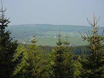 Blick vom Steinh�bel nach R�benau