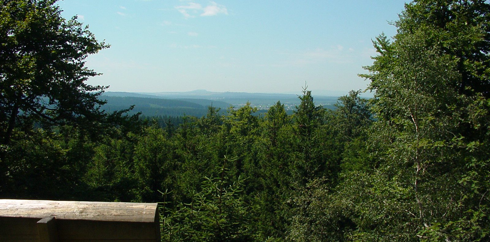 Blick vom Steinhübel