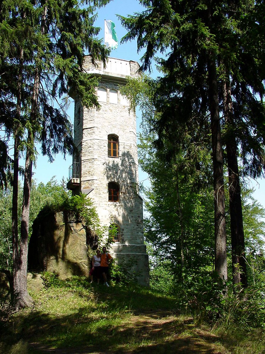 Bismarckturm in Thermalbad Wiesenbad