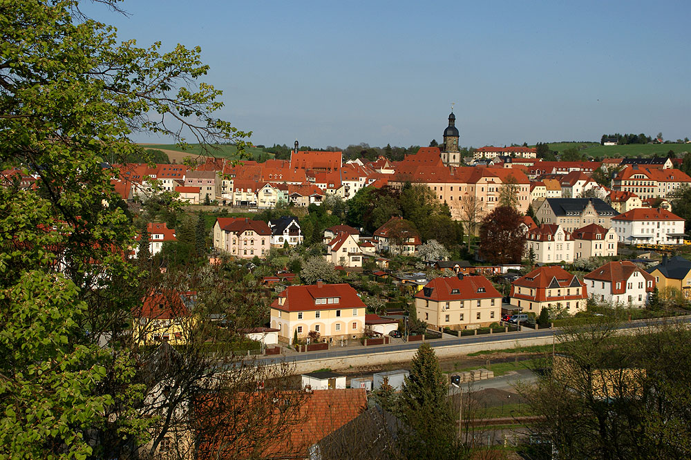 Blick auf Dippoldiswalde