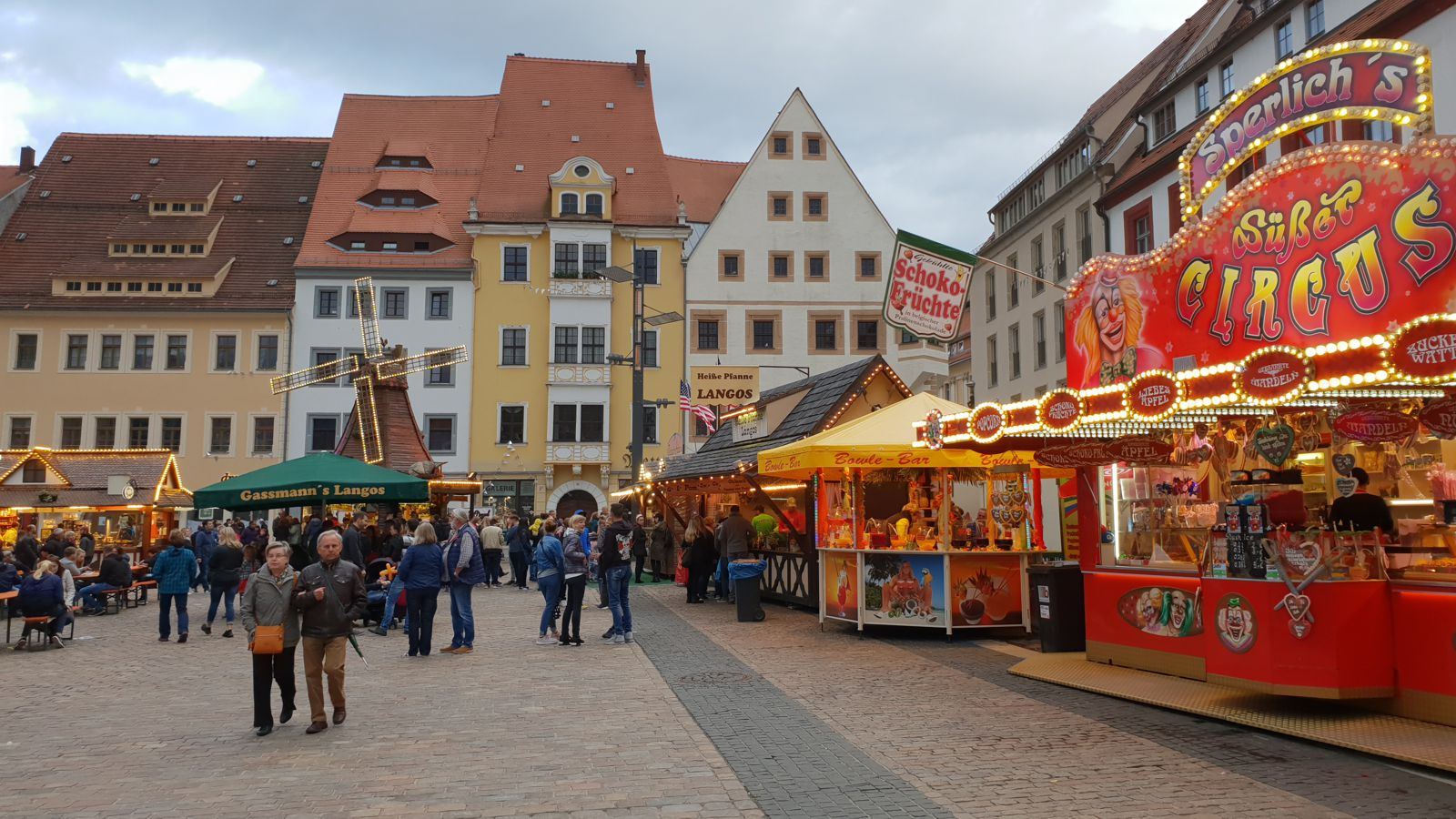 EssensstÃ¤nde zum Freiberger Bergstadtfest