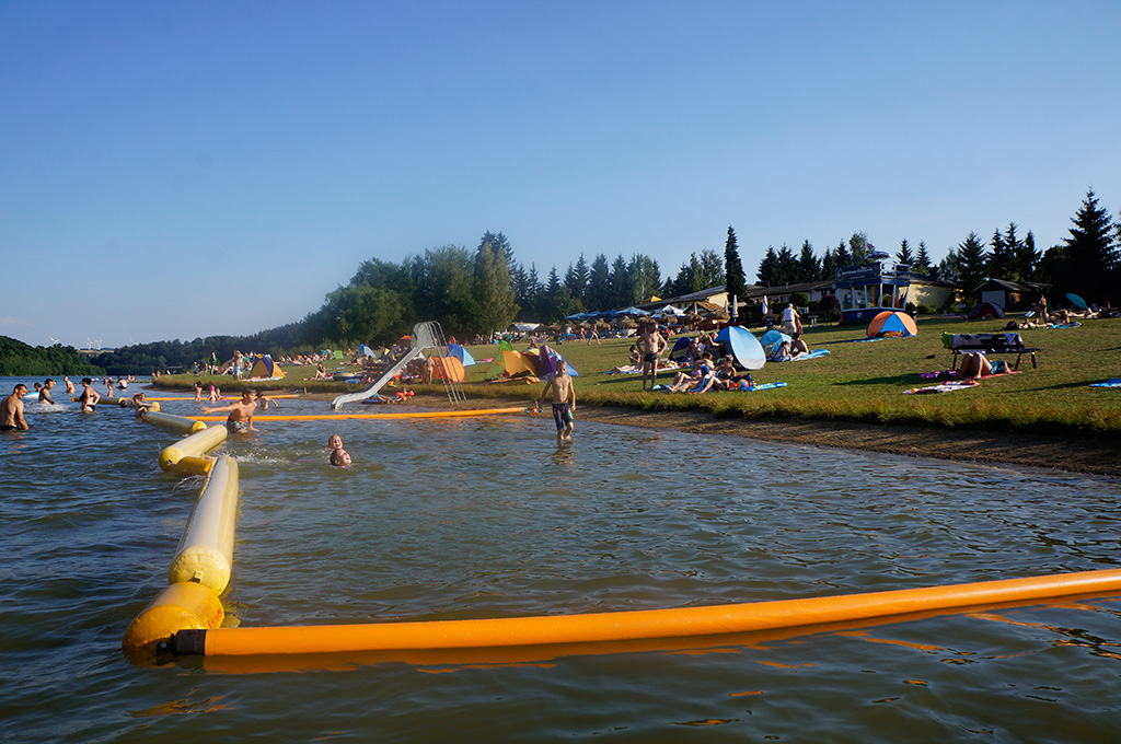Talsperre Malter Strandbad