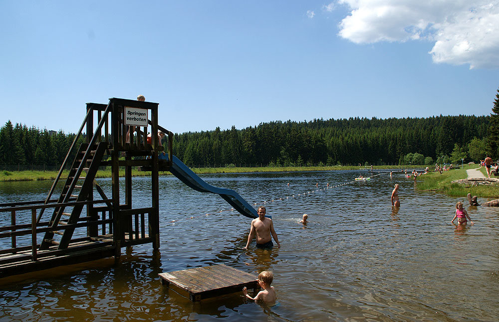 Naturbad Johanngeorgenstadt - Rutsche