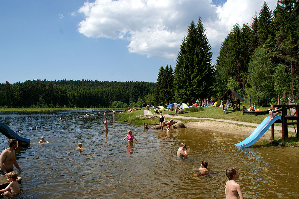 Naturbad Johanngeorgenstadt - kleine Rutsche
