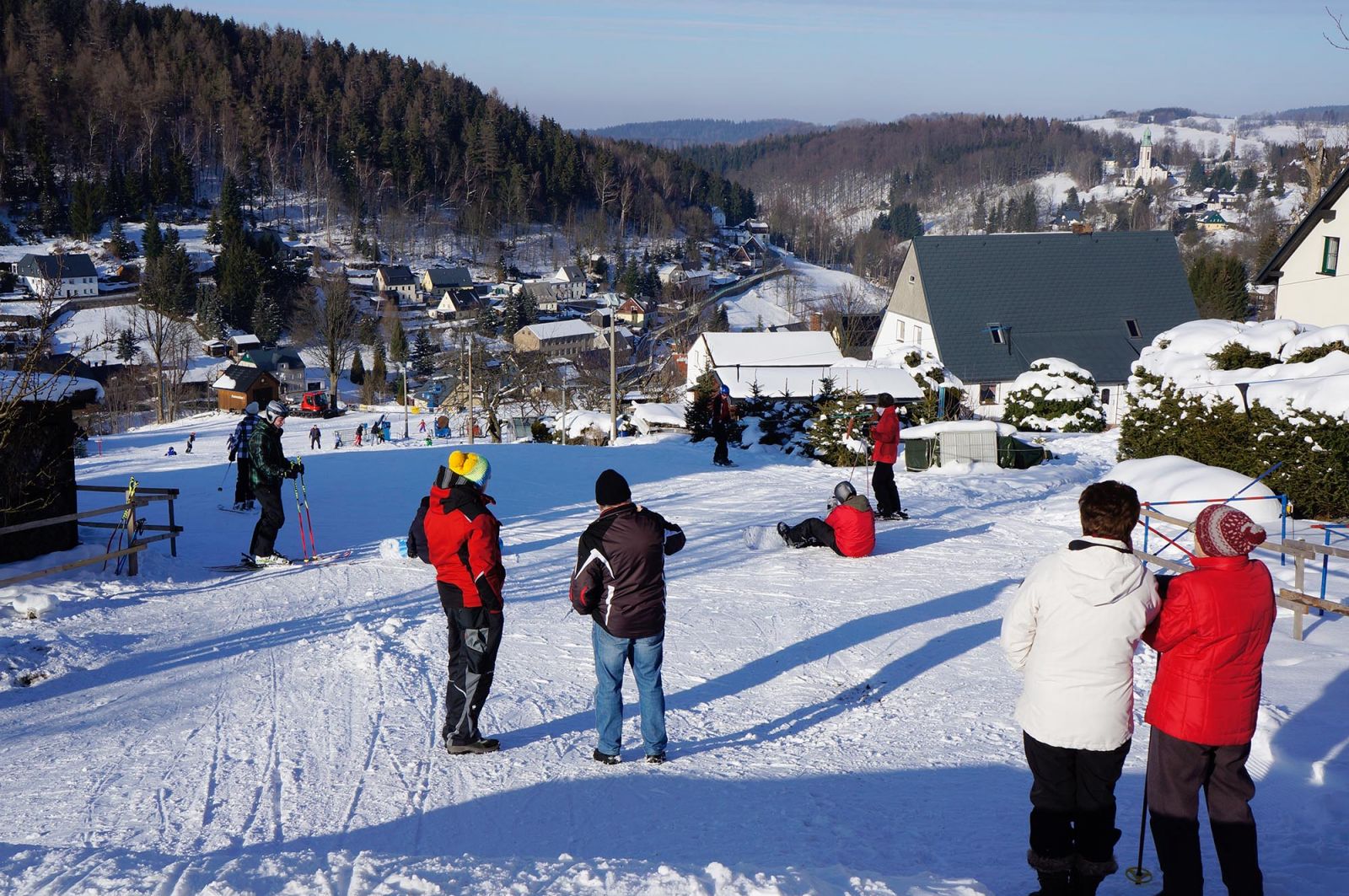 Skilifte im Erzgebirge
