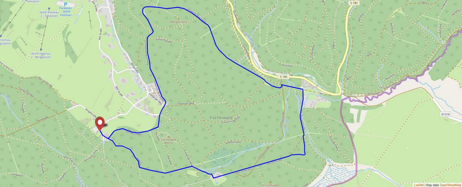 Hangweg-Schwarzer-Buschweg-Loipe