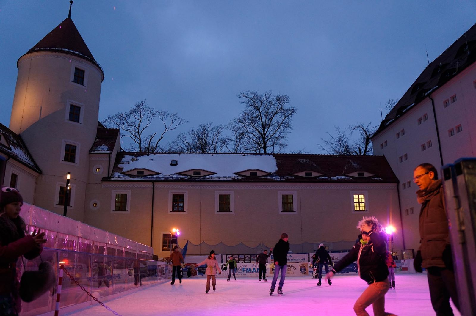 Eisbahn Schloss Freudenstein Eisbahn Schloss Freudenstein