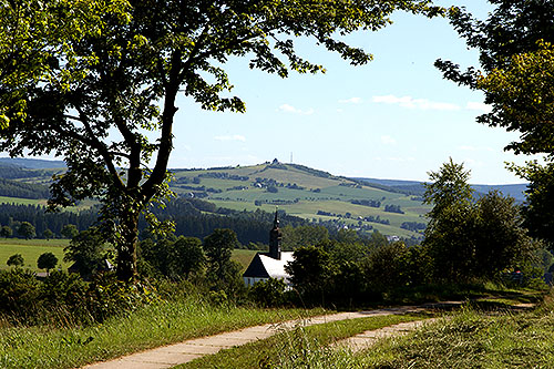 Cämmerswalde Blick auf den Schwartenberg Cämmerswalde Blick auf den Schwartenberg
