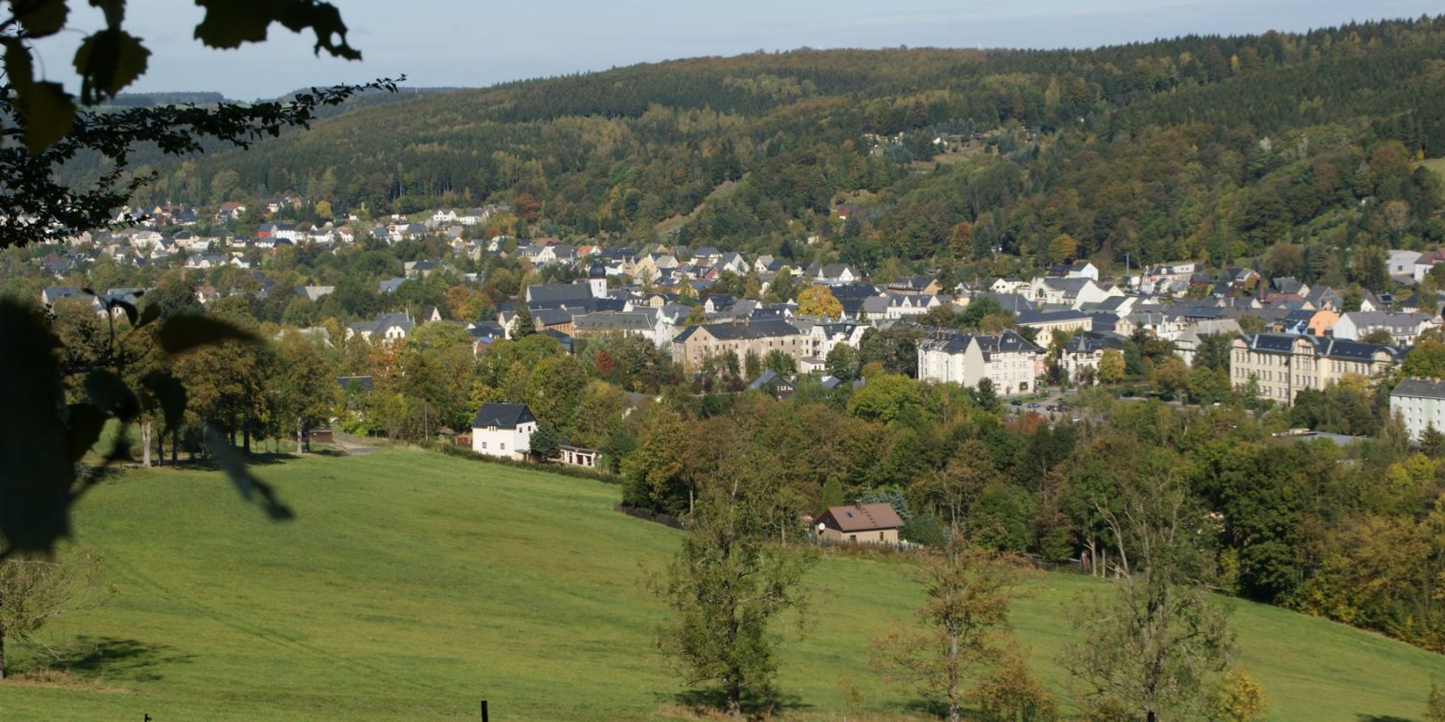 Blick auf Olbernhau