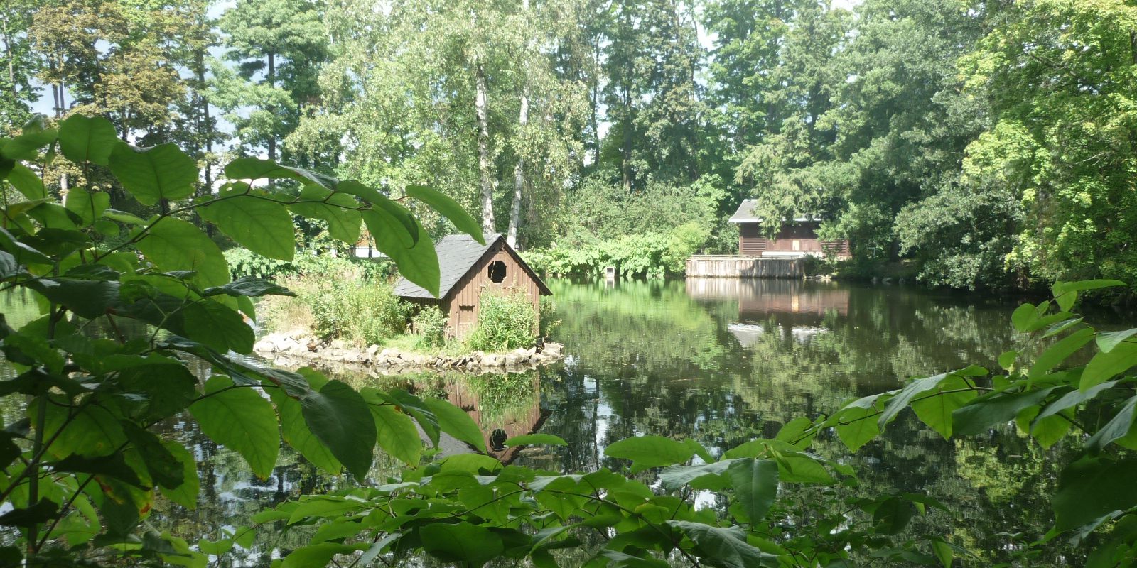 Schlosspark in Schlettau