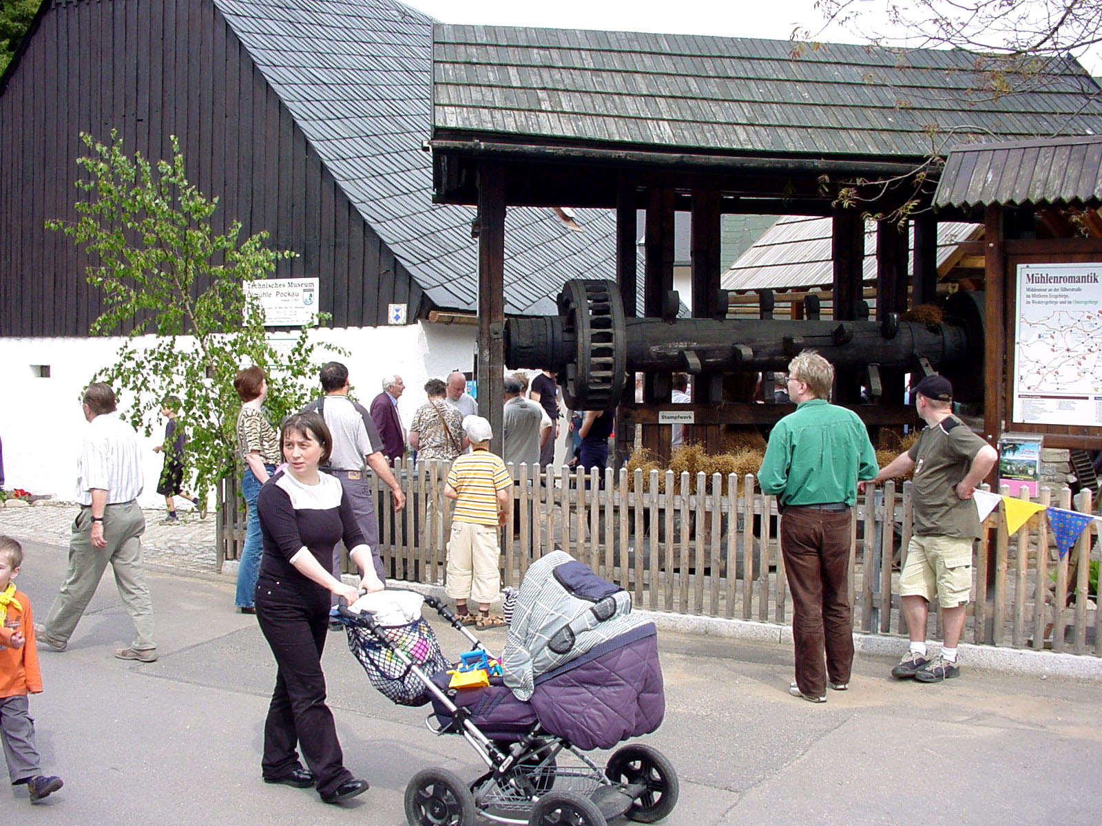 Blick auf das Technische Museum ï¿½lmï¿½hle Pockau
