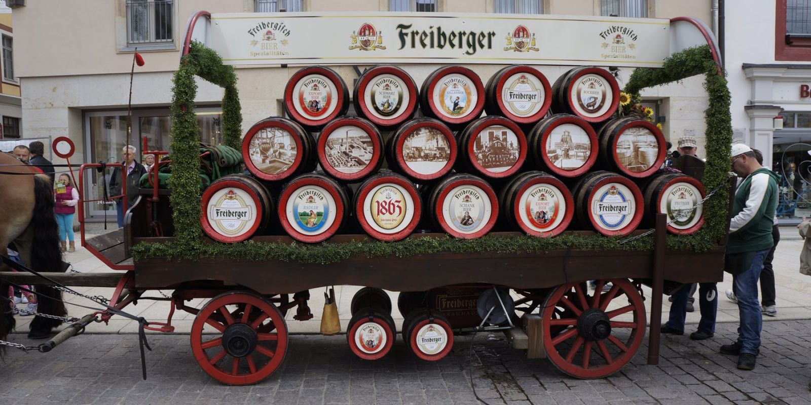 Umzug zum Bergstadtfest Freiberg