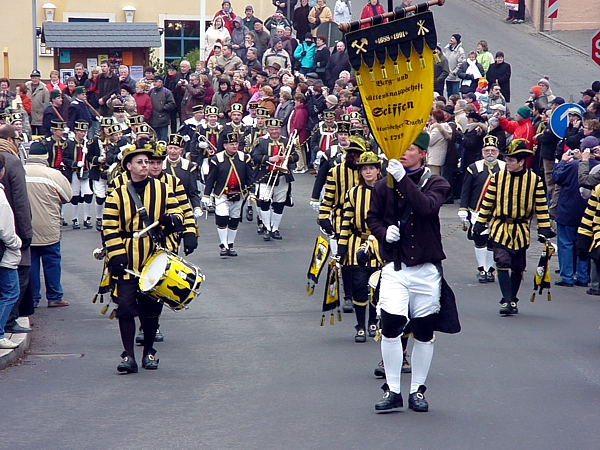 Bergparade in Seiffen