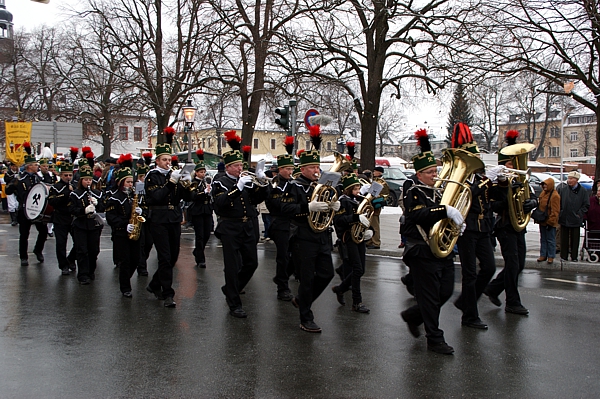 Bergparade in Marienberg