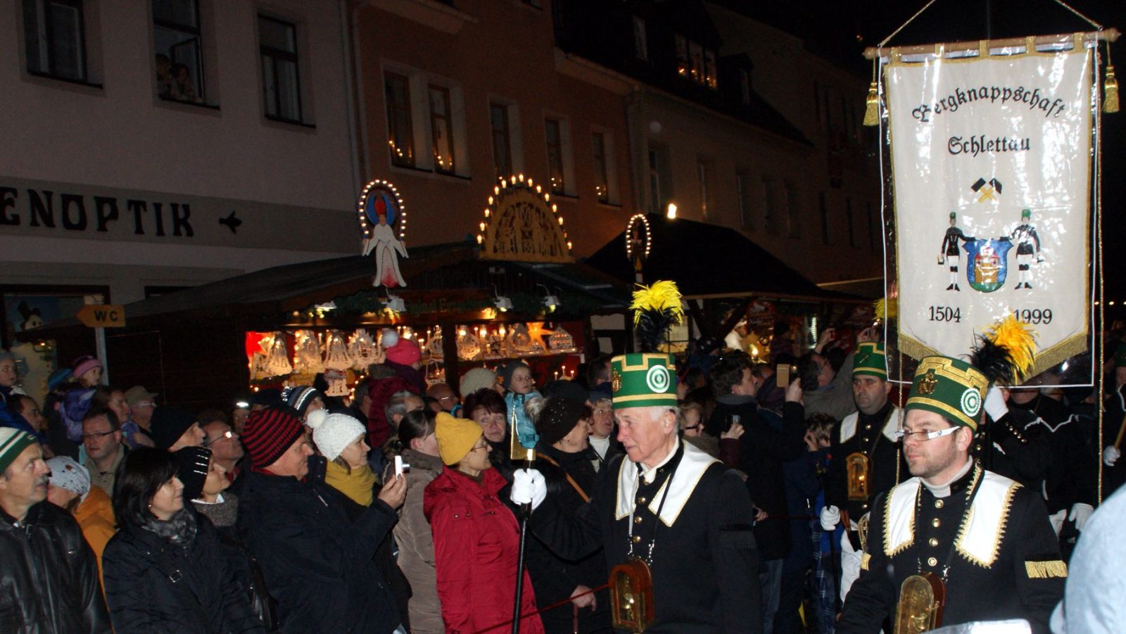 Bergparade in Schwarzenberg