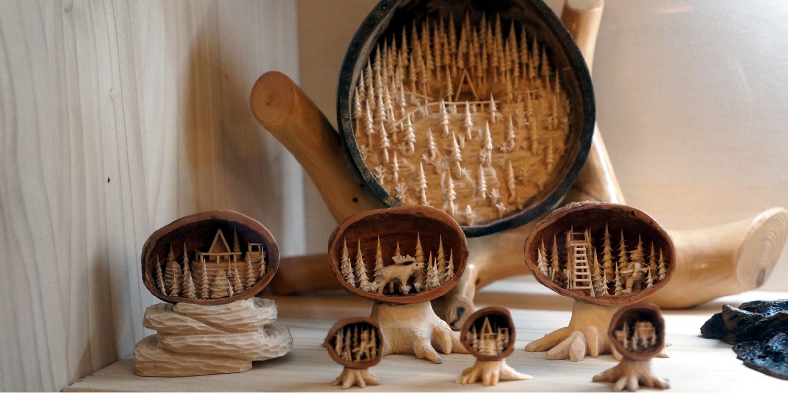 Ausstellung im Männelcafé in Augustusburg