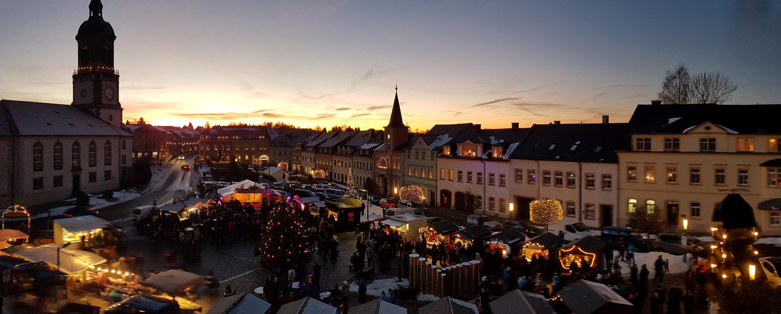 Weihnachtsmarkt Frauenstein / Erzgebirge