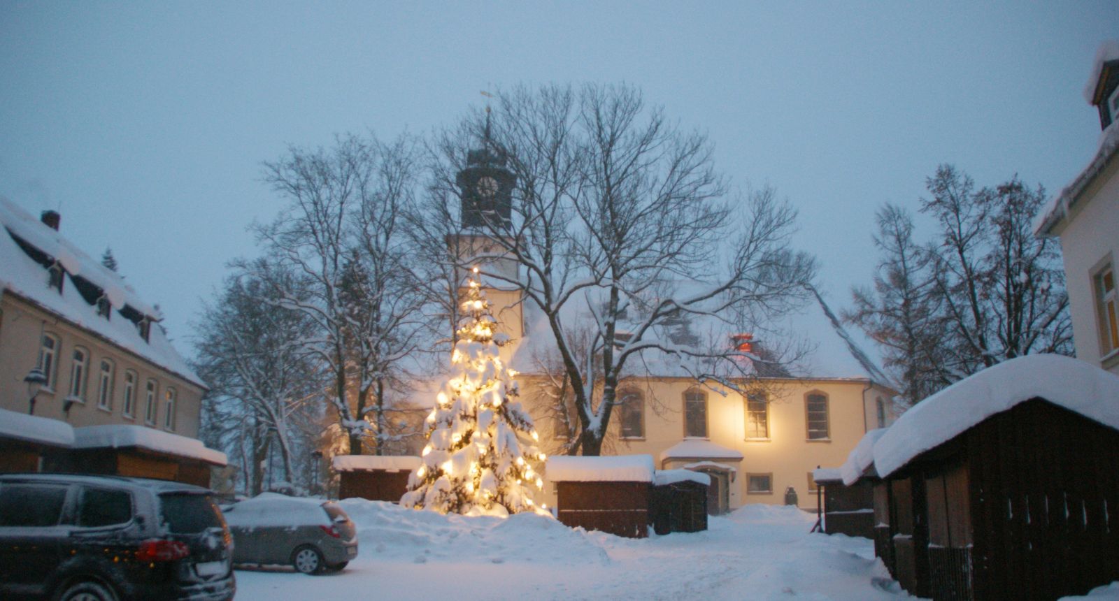Weihnachtsmarkt ZÂÃÂ¯ÃÂÂÃÂ¿ÃÂÂÃÂ½blitz im Schnee