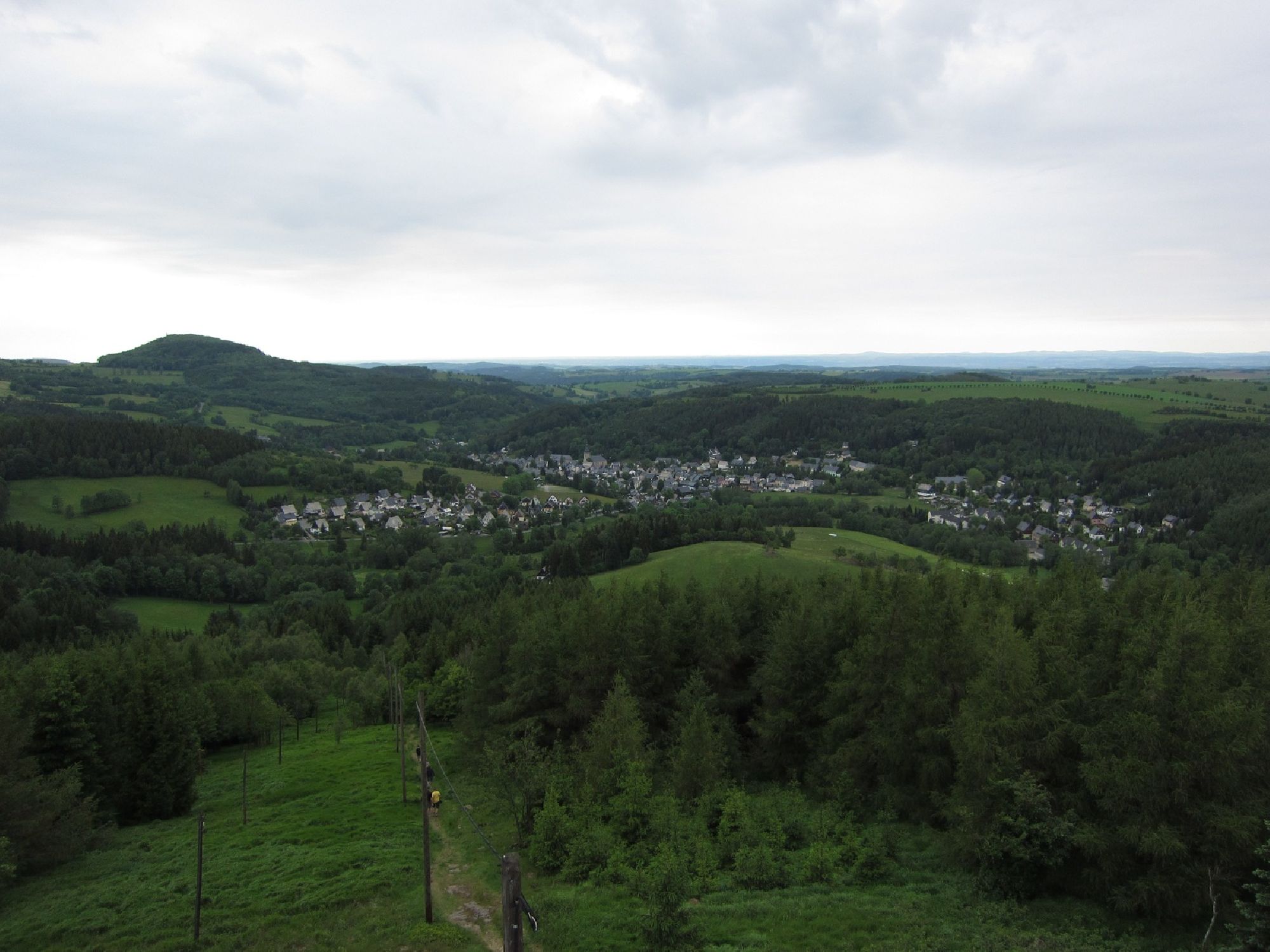 Aussicht vom Kahleberg