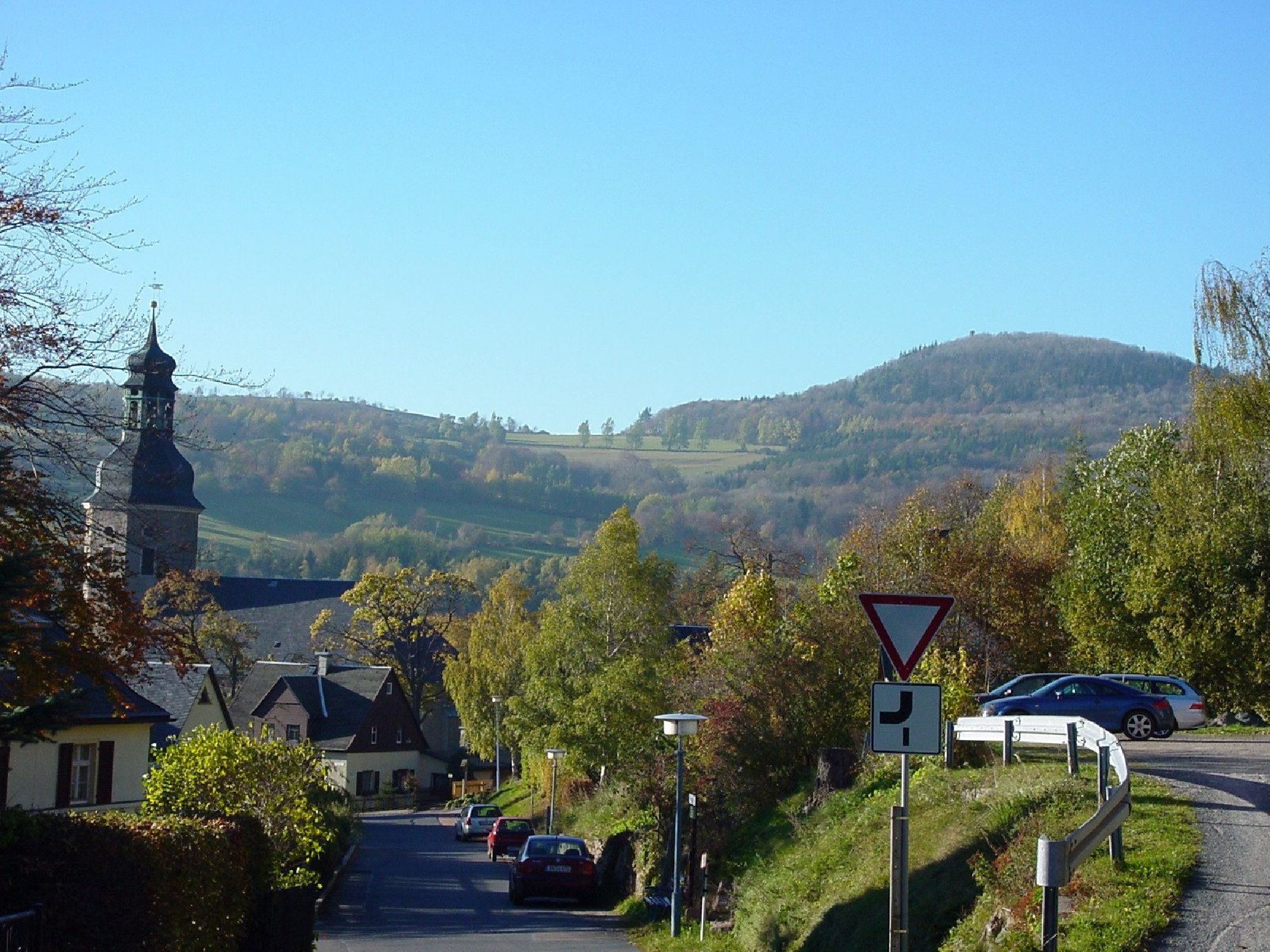 Blick zum Geisingberg