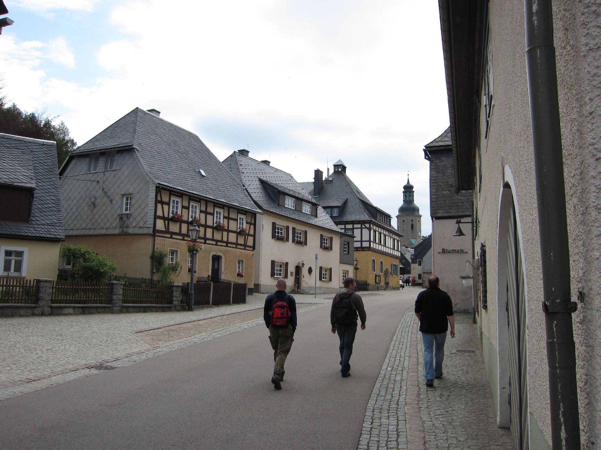 MÃ¤nnertagswanderung durch Geising
