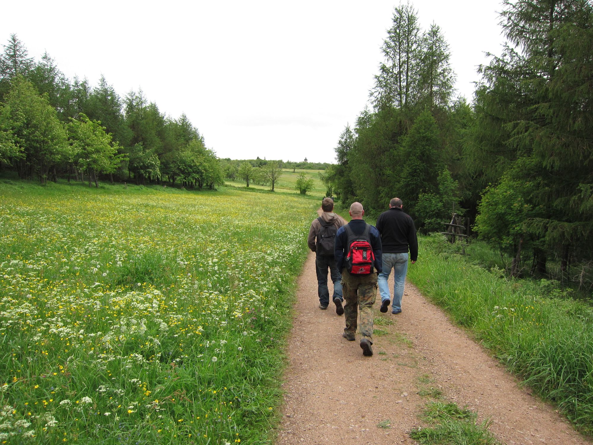 RÃ¼ckweg Drei-Berge-Wanderung