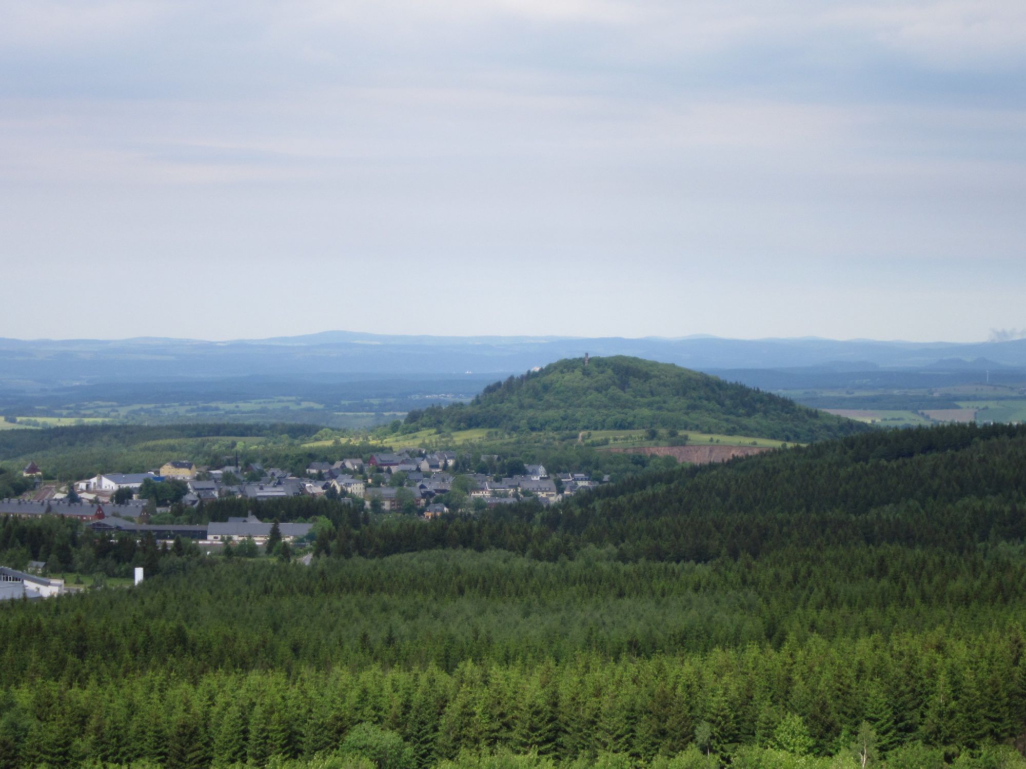 Blick zum Geising Berg