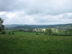 Ausblick über Zöblitz
