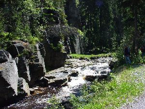 Schwarze Pockau im Schwarzwassertal