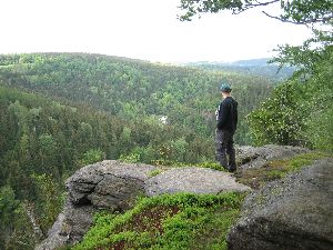 Felsaussicht zum Männertag