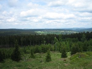 Aussicht vom Lauschhübel
