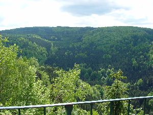 Ausblick vom Stößerfelsen