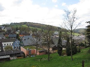 Blick auf Seiffen