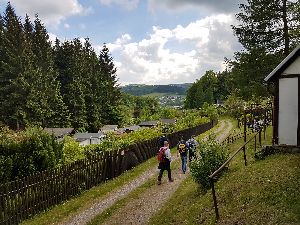 Kleingartenanlagen bei Olbernhau