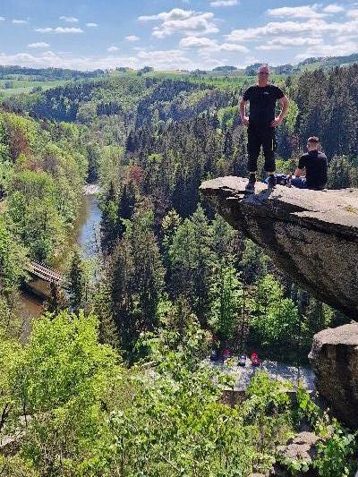 Brückenklippe in der Wolkensteiner Schweiz